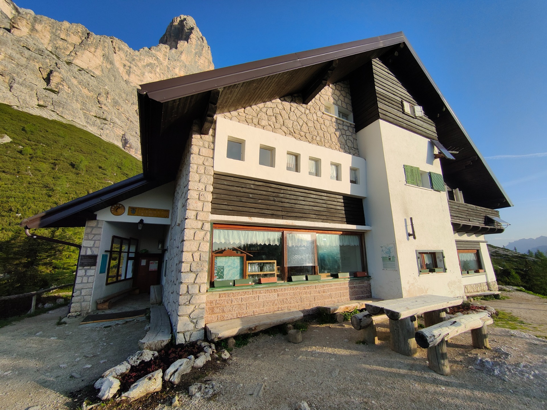 Pelmo, rifugio Venezia