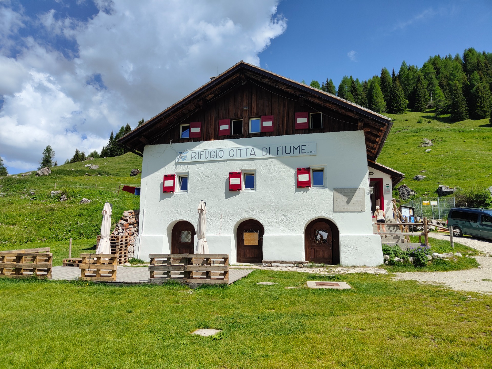 Pelmo, rifugio città di Fiume