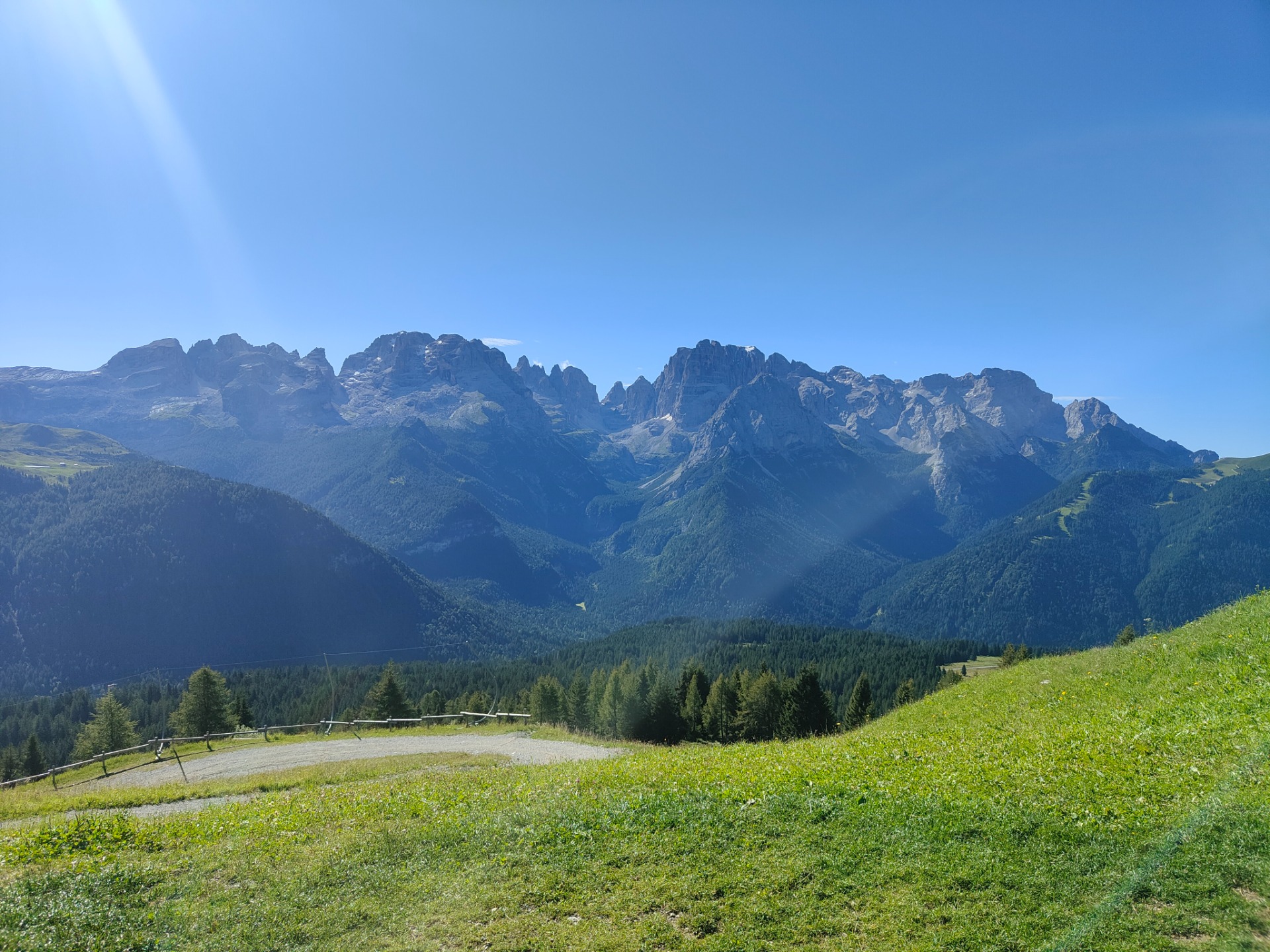 Adamello, panorama sul Brenta