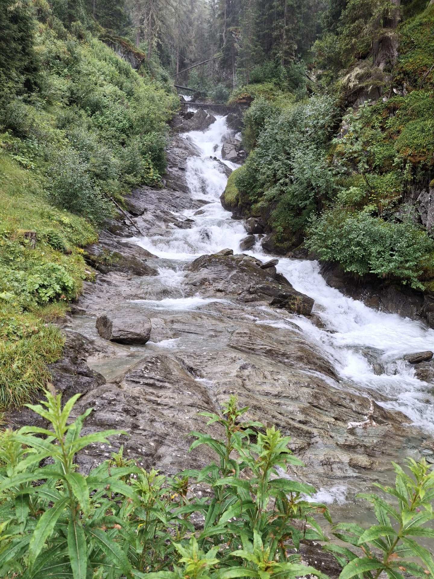 Valle Aurina, lungo il percorso.