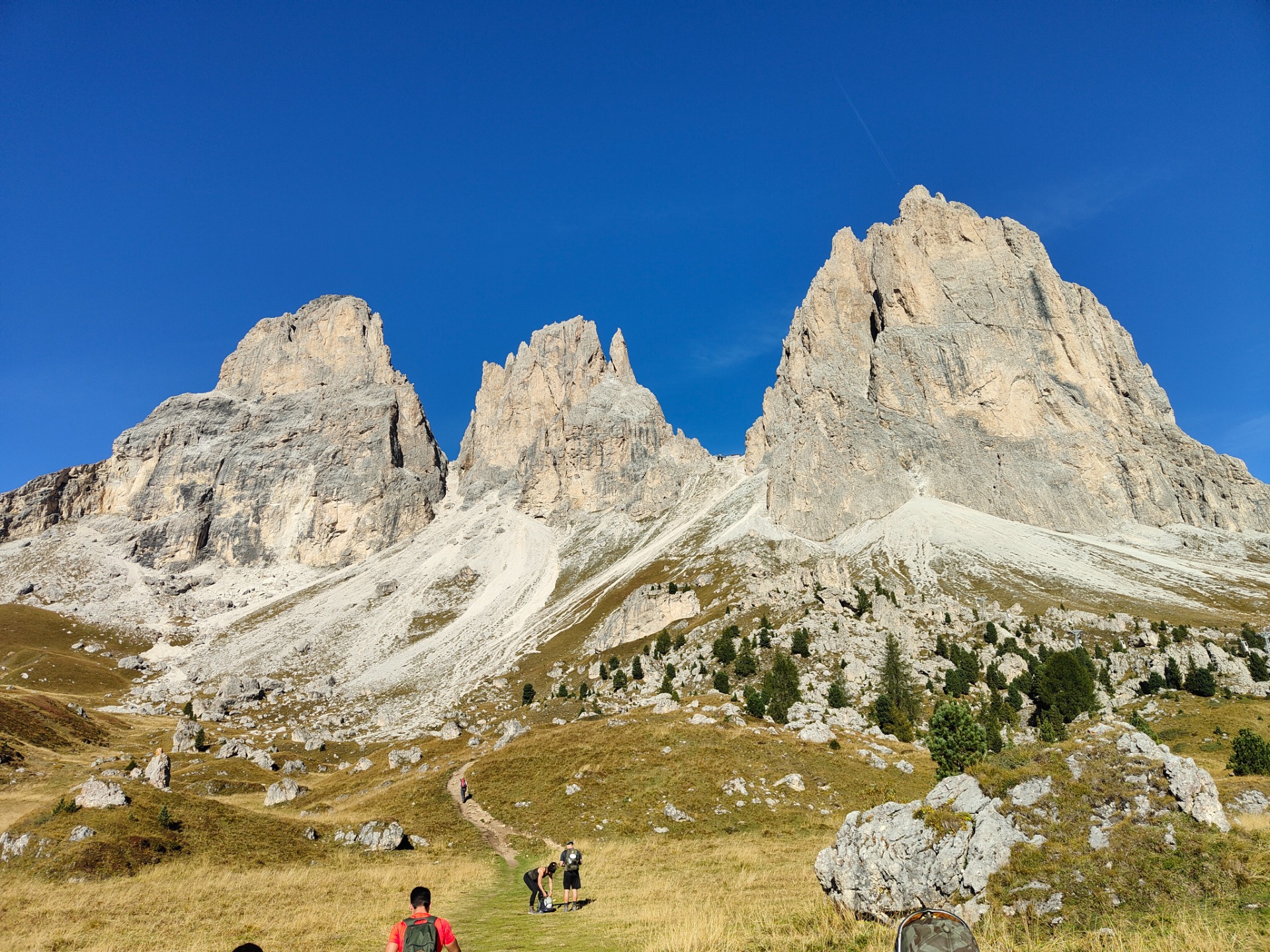 Sasso Piatto, panorama sul gruppo.