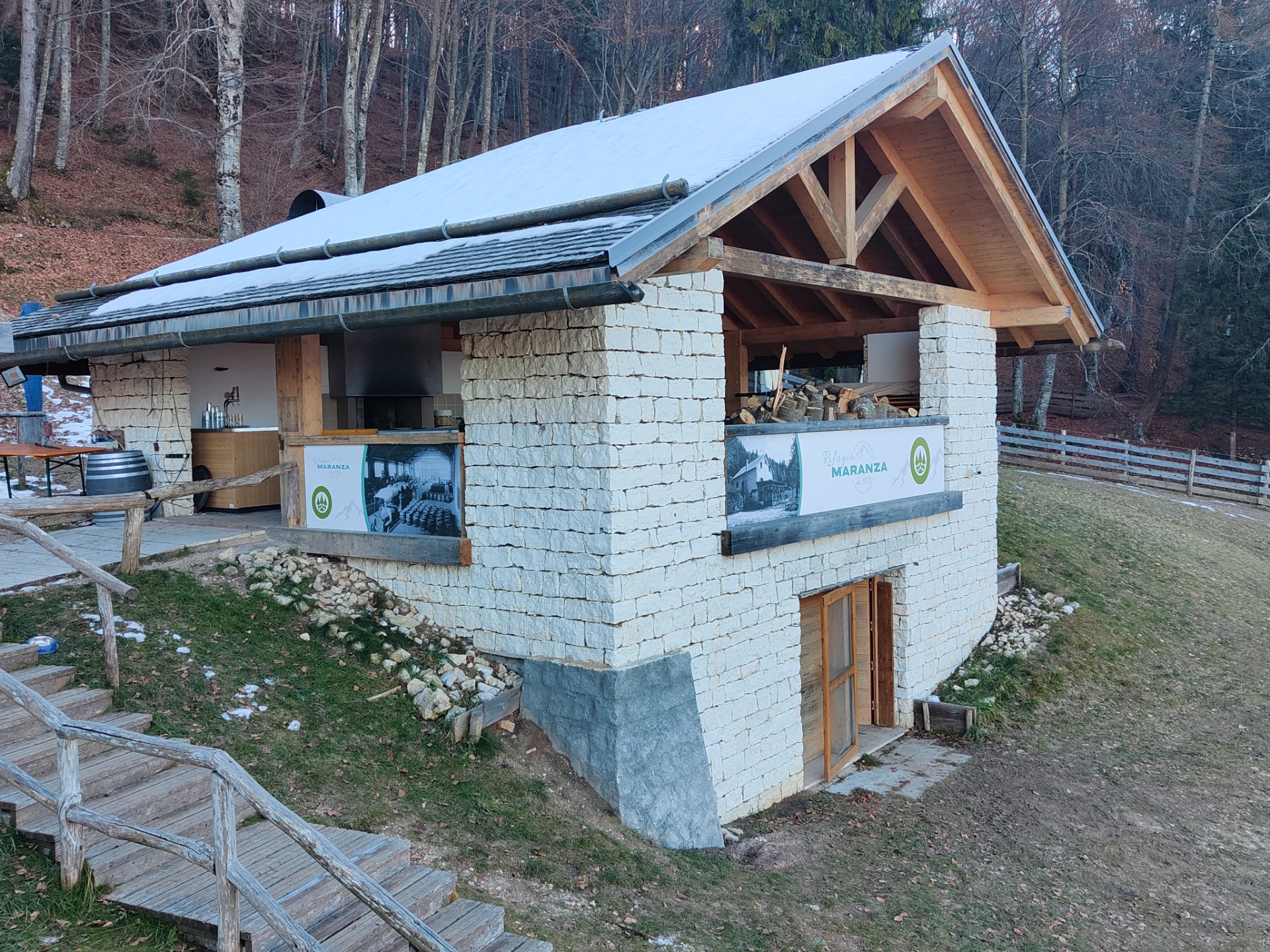 Altopiano della Vigolana, rifugio Maranza