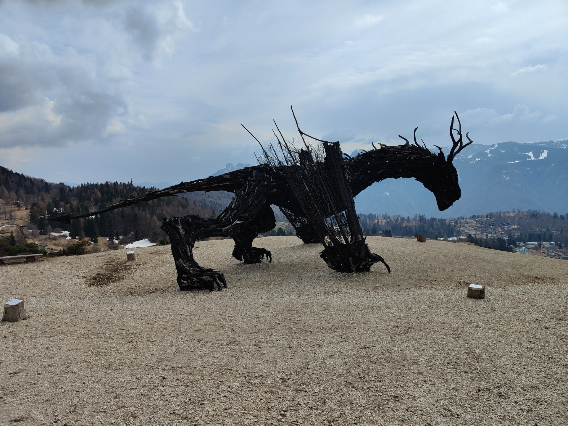 Lavarone-M. Cimon, drago Vaia