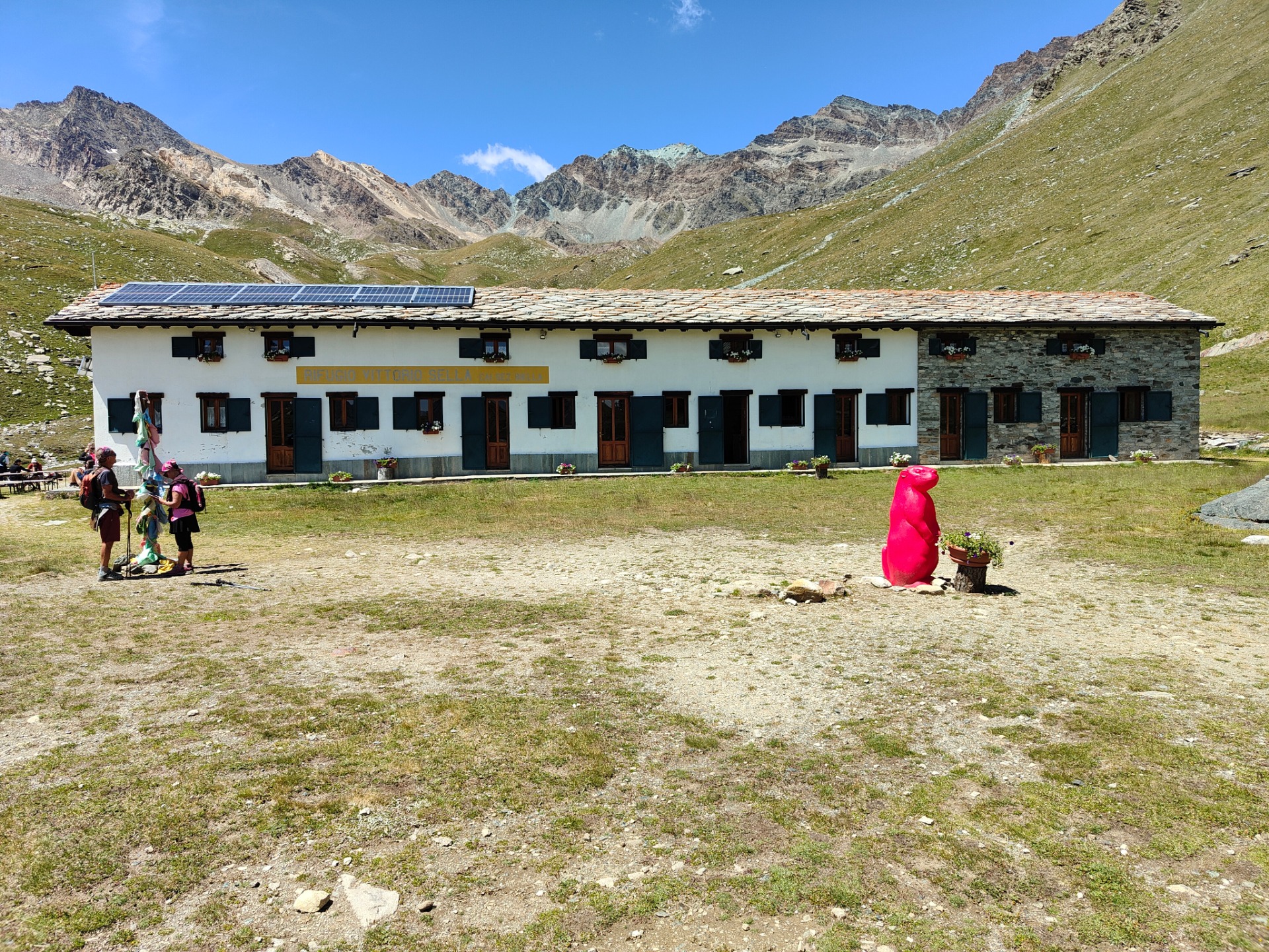 Parco del Gran Paradiso, rifugio Vittorio Sella