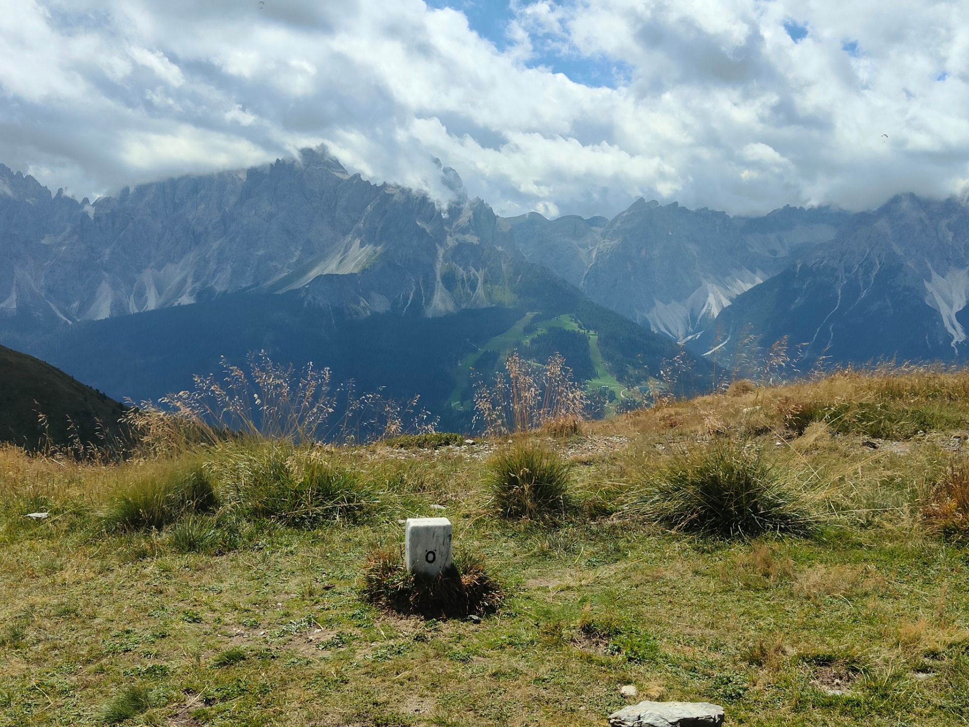 Dolomiti di Sesto, vista delle Dolomiti dal versante Austriaco.
