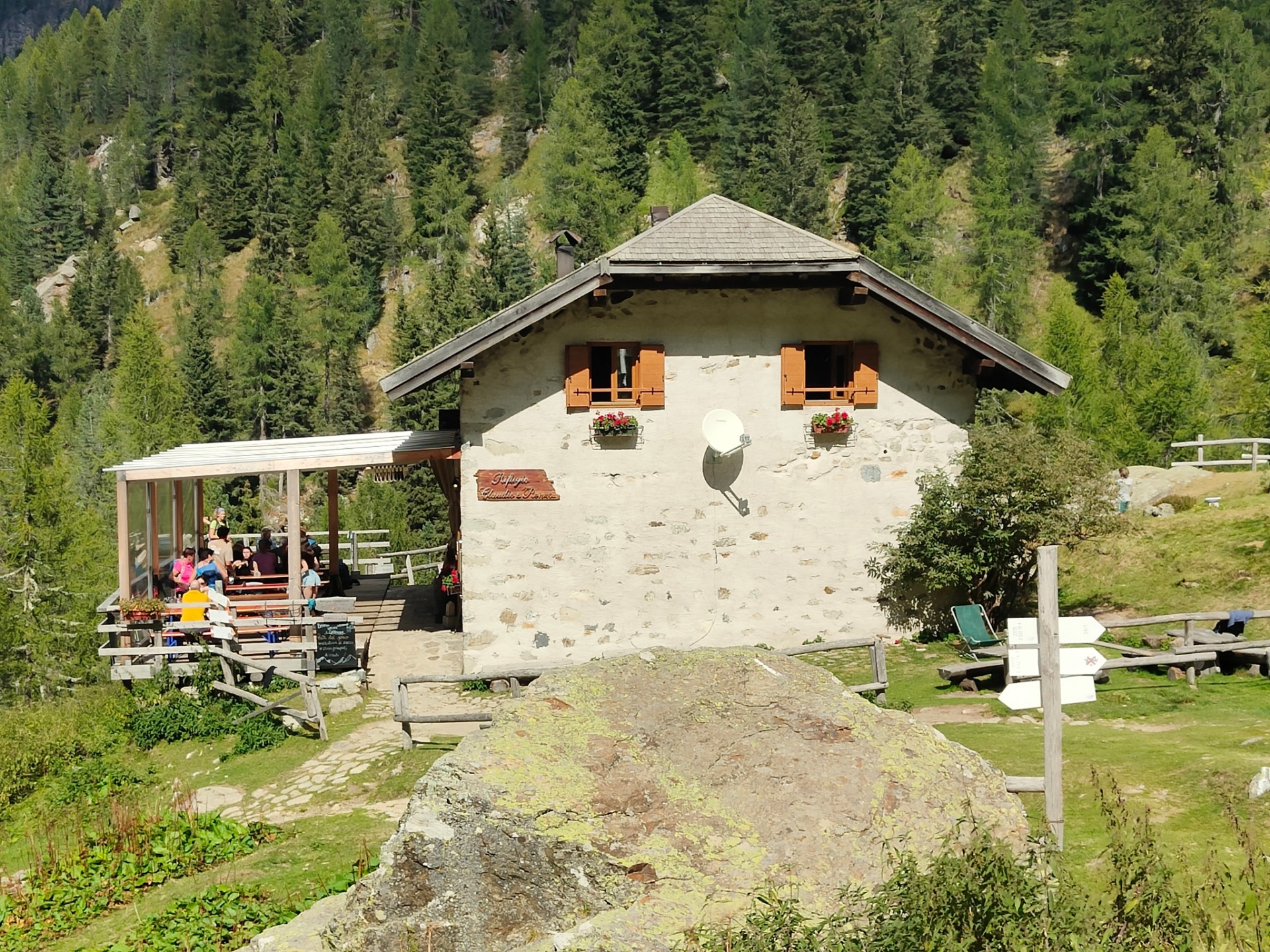 Lagorai, rifugio Caldenave
